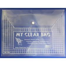 Túi clear bag khổ A4 trung